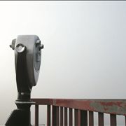 Picture Of Telescope And View At Golden Gate Bridge